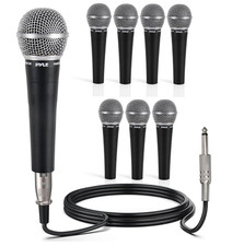 Pyle – PDMIC58 Dynamisches Mikrofon XLR-Kabel 6,3mm Anschluss Live Recording