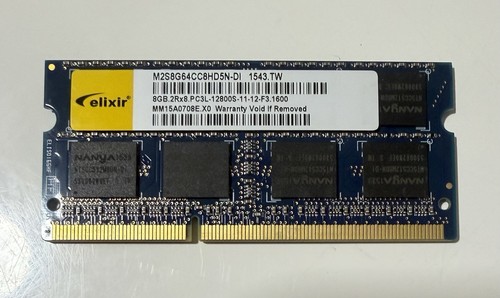 Nanya elixir 8gb - 8gb, ddr3l