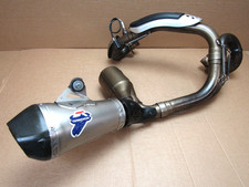 Ducati Scrambler 2015 9394 km Auspuff Endtopf Rohre Anlage Termignoni (5789)