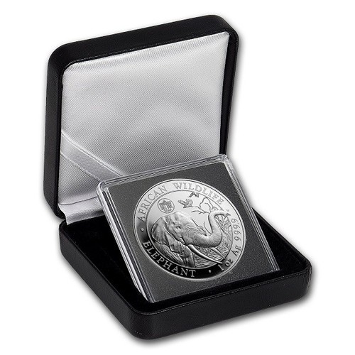 Silber somalia elefant - 1, oz