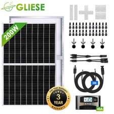 200W Solarmodul Solarpanel Kit