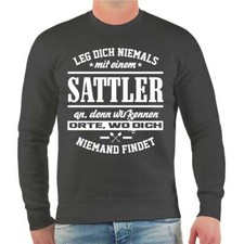Pullover Leg dich nie mit
