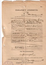 8823- Geburtsurkunde