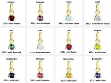 Geburtsstein Anhänger mit