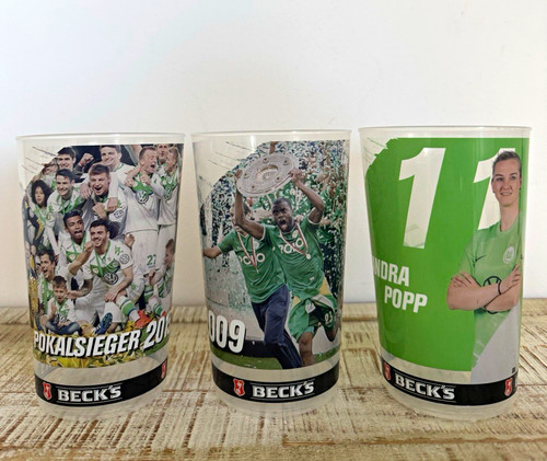 Beck vfl wolfsburg - beck's, 3x