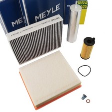 MEYLE Inspektionpaket Filtersatz für BMW 1er F20 F21 2 Coupe F22 3 F34 3er F31