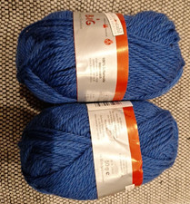 Schurwolle Blau 50g Schoeller und Stahl Schöller & Stahl Big Young Fashion 85m