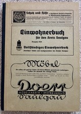 Einwohnerbuch für den Kreis
