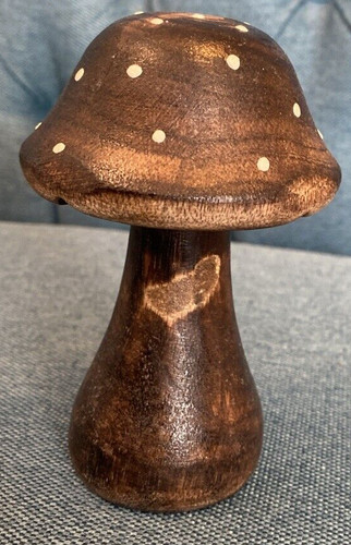 Pilz braun holz holzpilz - braun,