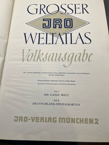 Der große jro weltatlas - der, 2
