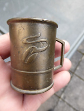 Altes Messing Kaffeelot Kaffeemass Eduscho