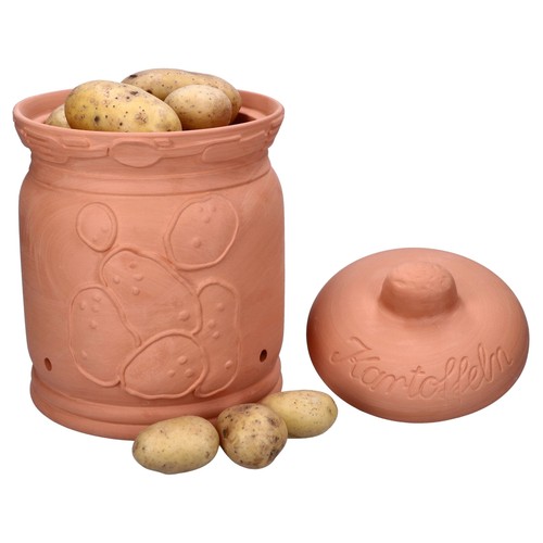 Terra kartoffeltopf mit deckel - kartoffeltopf,