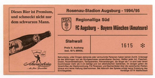 Ticket augsburg - augsburg,