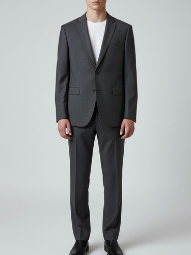 Herren kleid dunkelgrau - herren,