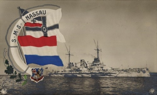 Deutsches kriegsschiff sms - ak,