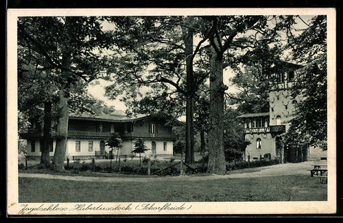 Ansichtskarte hubertusstock - ansichtskarte,