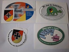 4 Aufkleber  Verband der
