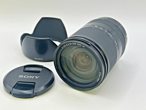 Sony sel18200le 200mm - sony,