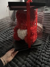 Rosenbär Teddybär mit Blumen