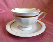 Rosenthal Maria Goldrand Kaffeegedeck 2-tlg Kaffeetasse & Untertasse 2837 20473