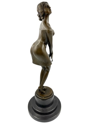 Bronze skulptur frau - cm, art