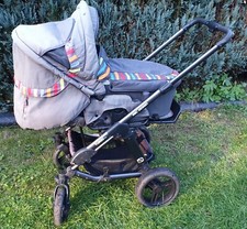 Kombikinderwagen ABC-Design Turbo 4 s mit Zubehör , blau 