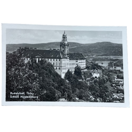 Ansichtskarte rudolstadt - ansichtskarte,