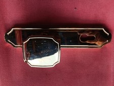 ?Y19?Haustür Tür Schloß Blende Wechselgarnitur Messing 