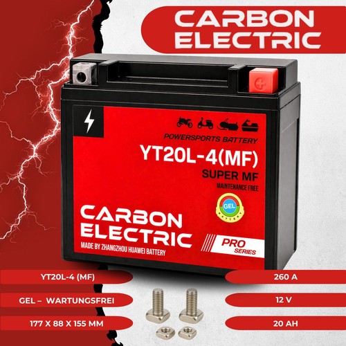 Gel batterie motorradbatterie - gel,