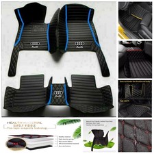 Für Audi PU Auto Fußmatten