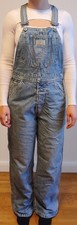 Latzhose Levis XS blau