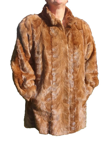 Nerzjacke vorderpfote - nerzjacke,
