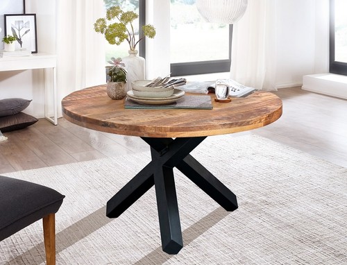 Esstisch tisch massivholz rund - tisch,