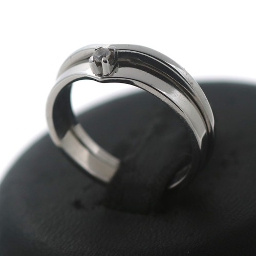 Damen ring mit vorsteckring - mit,