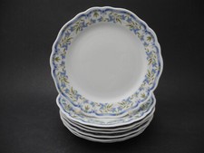 Hutschenreuther 7 Kuchenteller Maria Theresia MIRAMARE Dessert Frühstück Blume