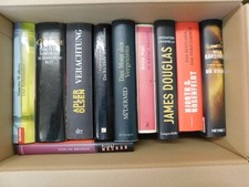 10 Bücher Krimi Kriminalromane Thriller Psychothriller Hardcover  Paket 9