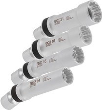 GELENK-ZÜNDKERZENSCHLÜSSEL SW 14 - 21 KERZENSCHLÜSSEL 3/8" ZÜNDKERZEN HALTEFEDER