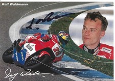 Ralf Waldmann - Autogrammkarte - Motorsport