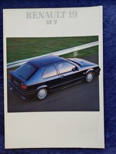 Renault 19 16 V Prospekt