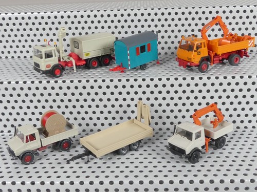 Wiking unimog baustelle kibri - unimog,