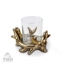 Formano Windlicht Geweih mit