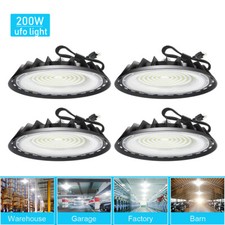 4 Pack 200W UFO Led High Bay