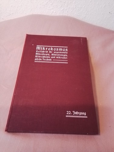 Mikrokosmos,Zeitschrift