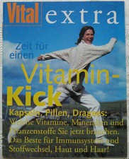 Vital Extra Zeit für einen Vitamin Kick Zeitschrift Beilage 9 1997 Sam Rehnborg 