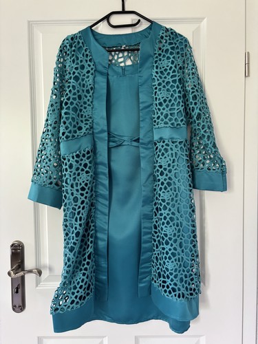 Damen kleid zweiteilig - damen,