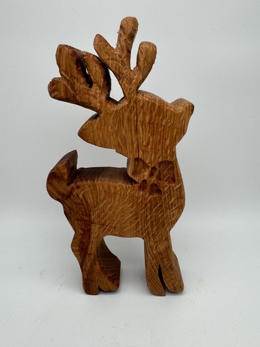 Holz hirsch hirschkuh aus - holz,