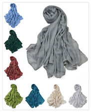 XXL Damen Stola Schal Unifarbe