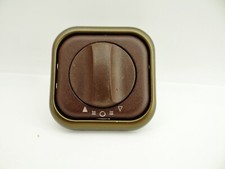 Busch Jaeger Jäger 2713 Zentralscheibe Jalousieschalter Mahagoni Braun Drehgriff