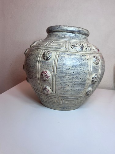 Vintage große keramik vase - große,