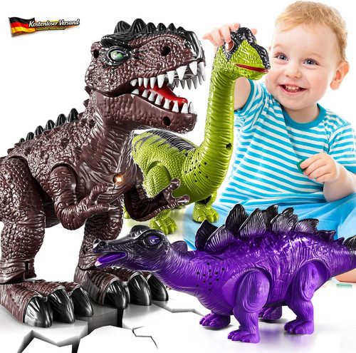 3er dino spielzeug set für - 3er, dino-spielzeug